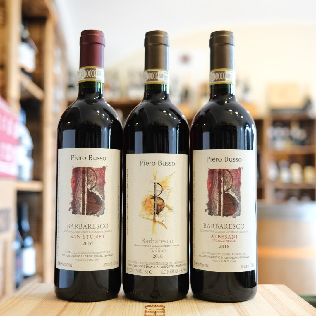 Piero Busso: The 2016 Barbarescos