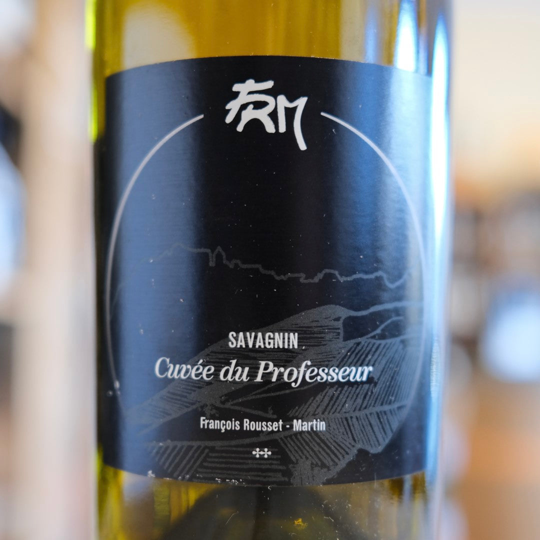 Etichetta Cuvée du Professeur Sous-Roche 2020 François Rousset-Martin Savagnin Jura wine label
