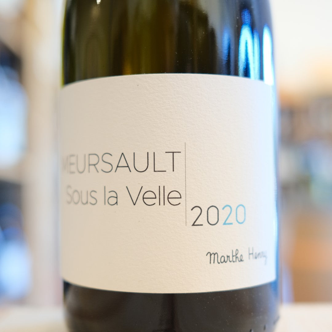 Meursault "Sous la Velle" 2020