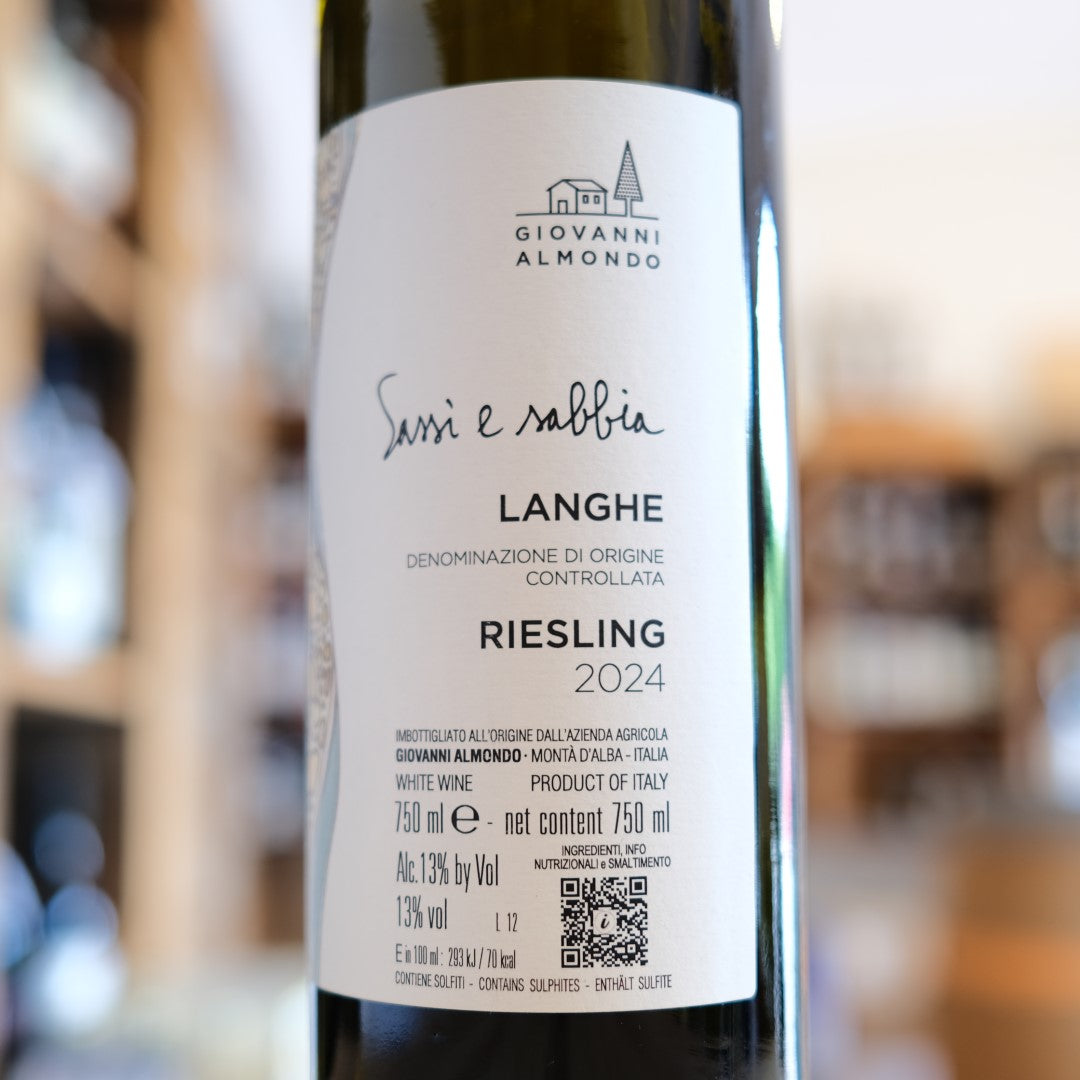 Langhe Riesling "Sassi e Sabbia" 2024