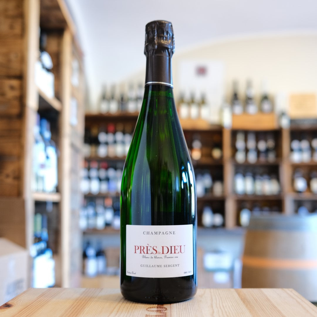 Bottiglia Champagne Premier Cru Prés de Dieu Extra Brut V23 Guillaume Sergent