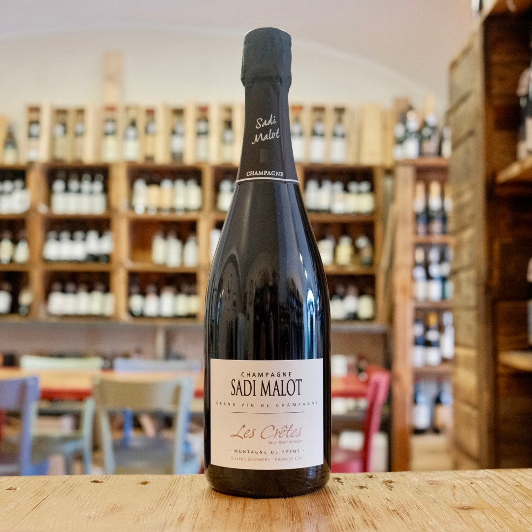 Champagne Brut "Les Cretes" Blanc de Blancs Premier Cru