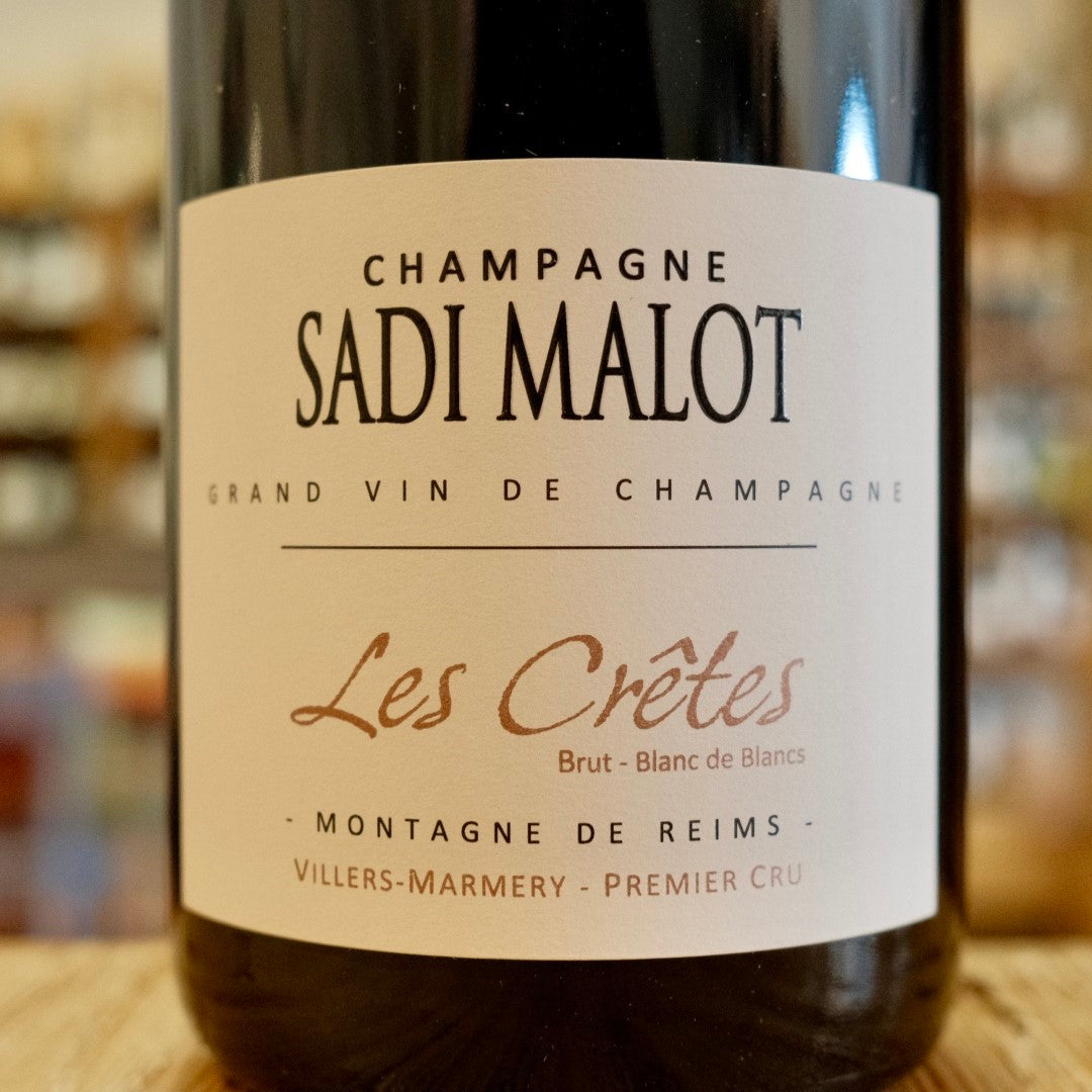 Champagne Brut "Les Cretes" Blanc de Blancs Premier Cru