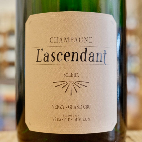Champagne Brut Nature "L'Ascendant" Solera 14/17 Grand Cru