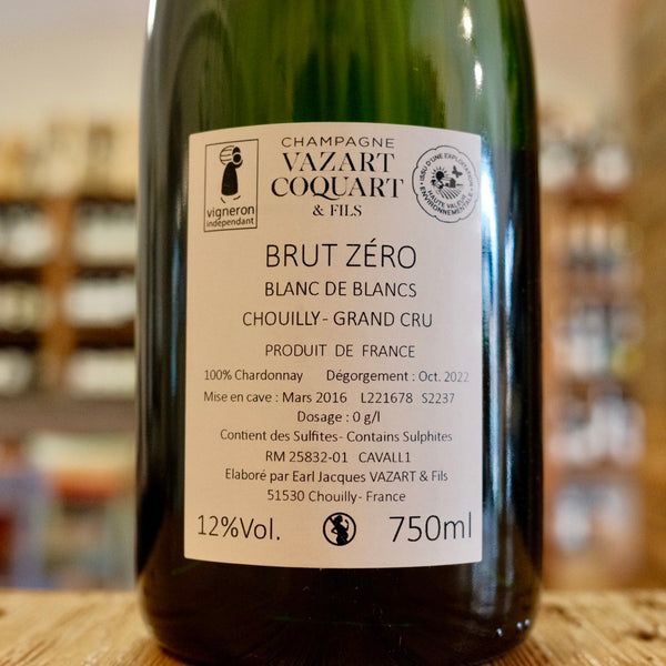 Champagne Zero Nature Grand Cru Blanc de Blancs