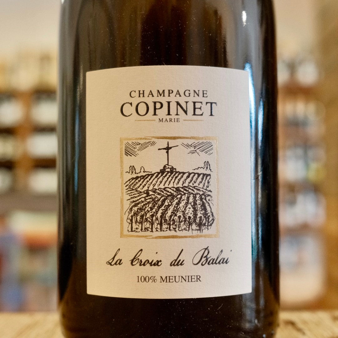 Champagne Extra Brut "La Croix du Balai" Blanc de Meunier