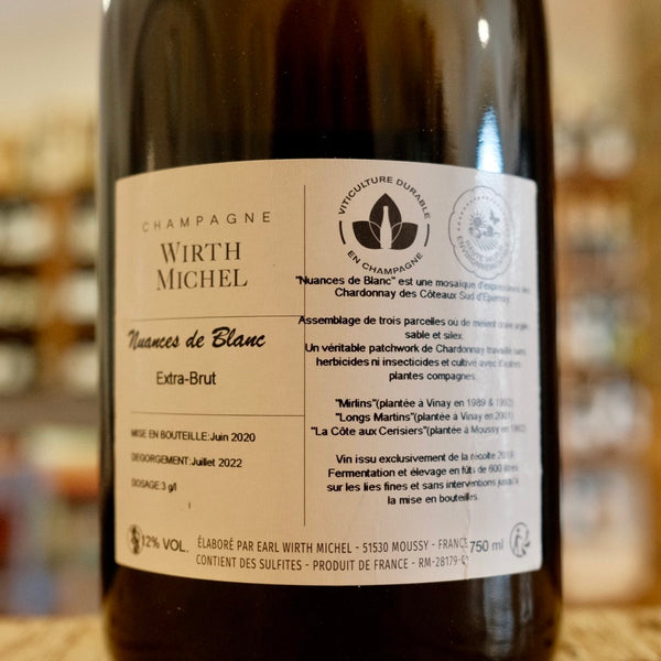 Champagne Extra Brut "Nuances de Blanc" Blanc de Blancs