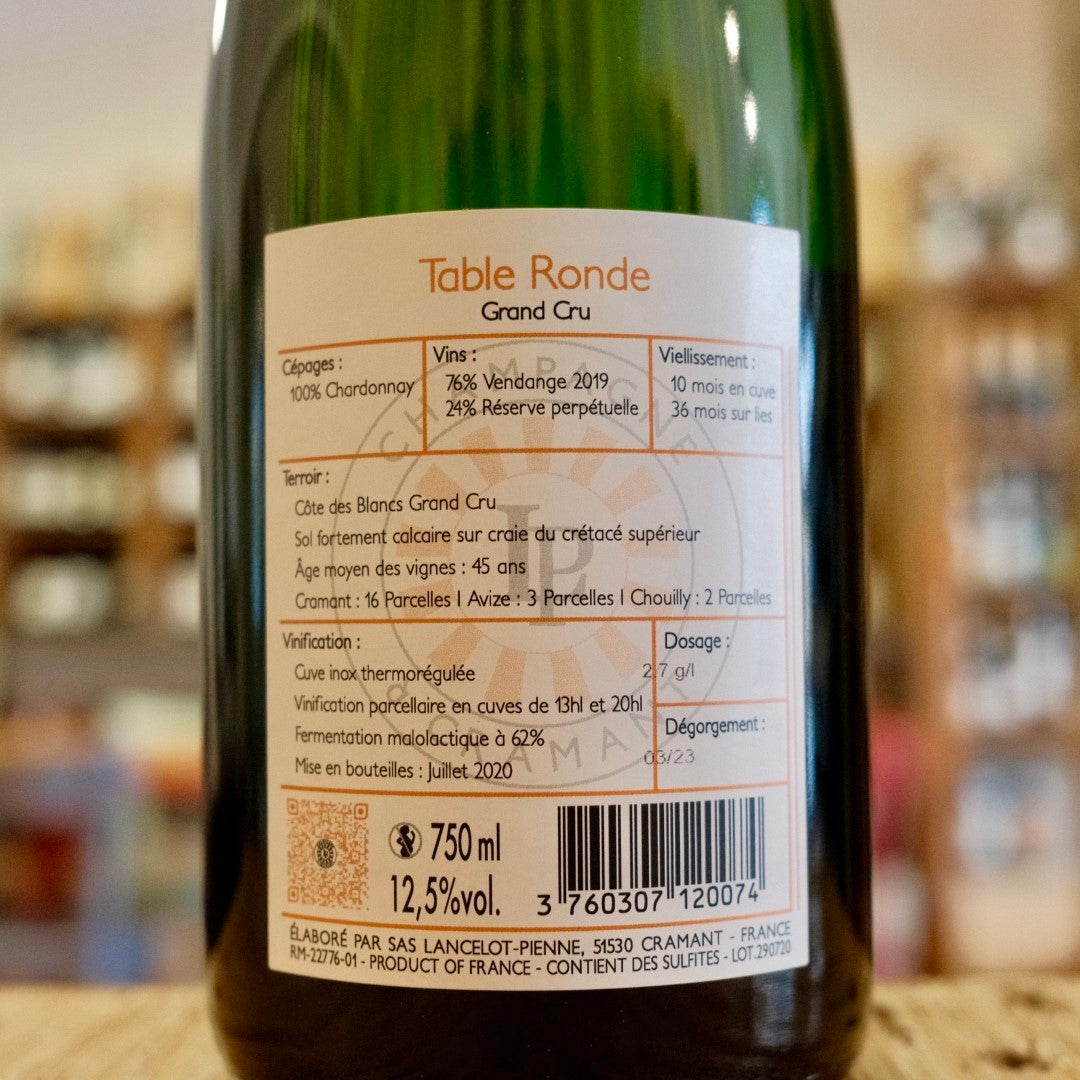 Champagne Extra Brut "Table Ronde" Blanc de Blancs Grand Cru