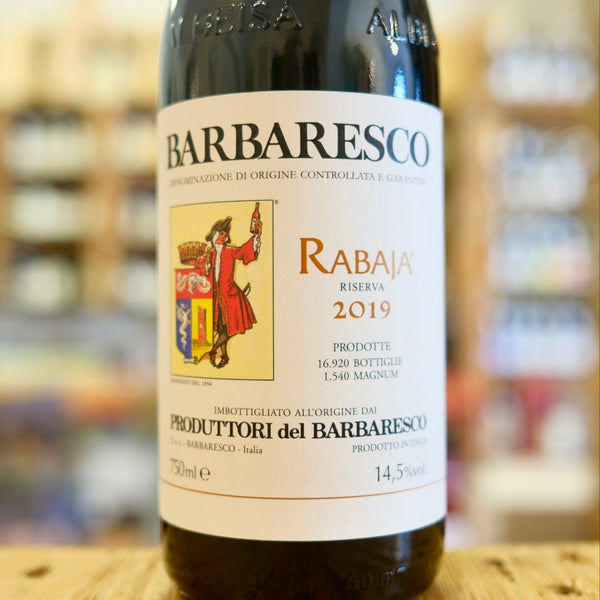 Barbaresco Riserva "Rabaja" 2019