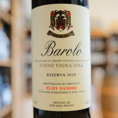Barolo "Perno Riserva Vigna Disa" 2018