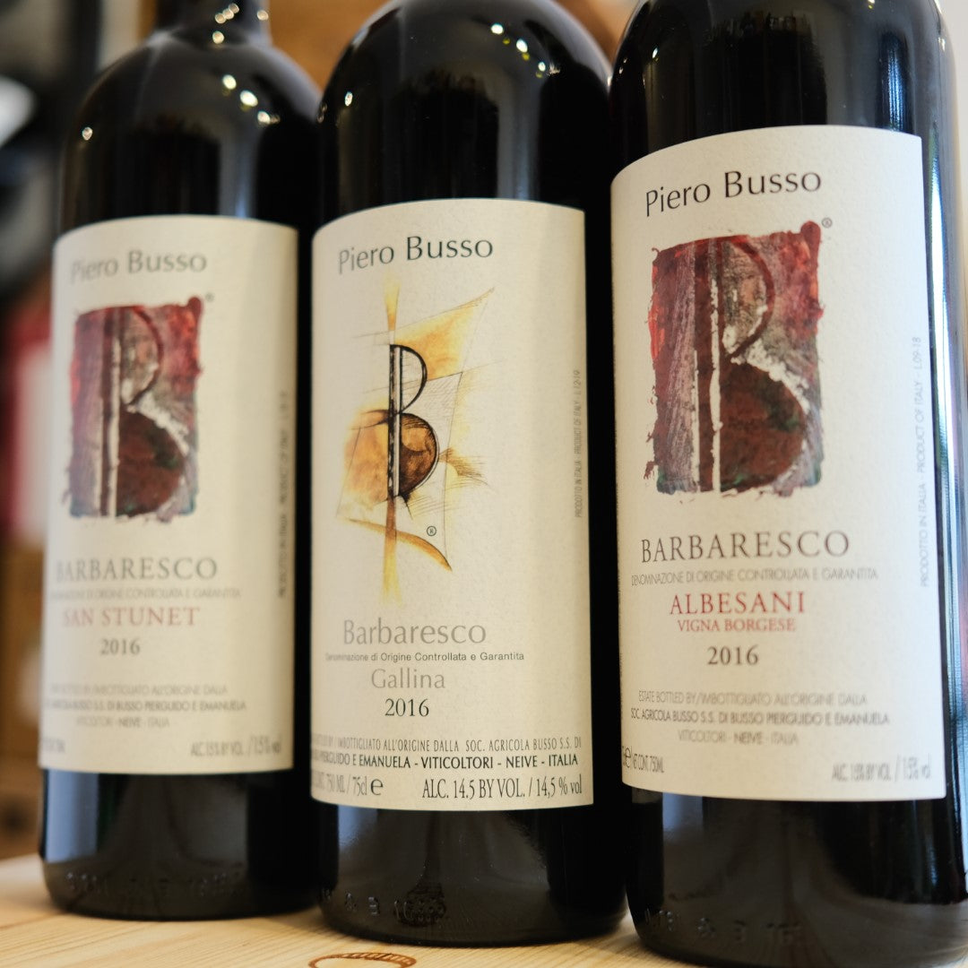 Piero Busso: The 2016 Barbarescos