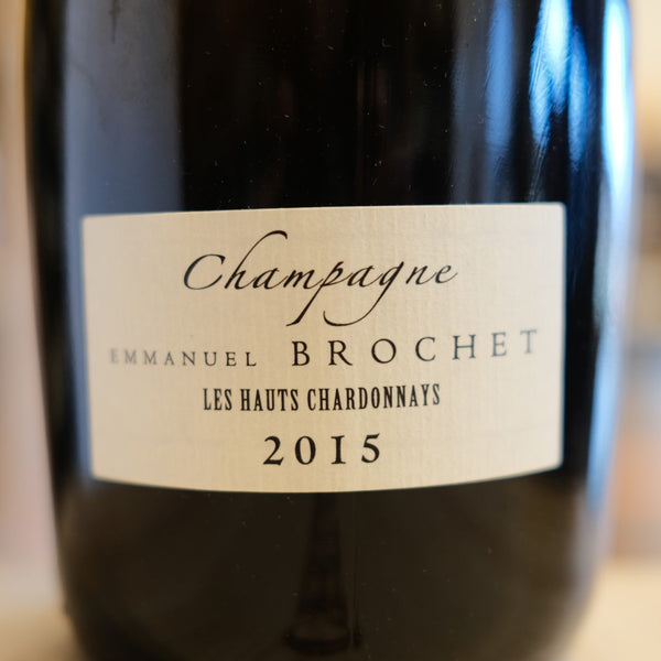 Champagne "Les Hauts Chardonnays" 2015 Extra Brut Premier Cru