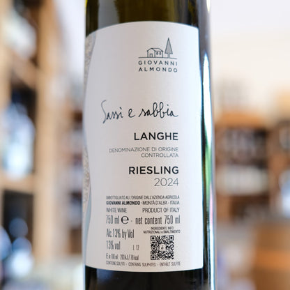 Langhe Riesling "Sassi e Sabbia" 2024