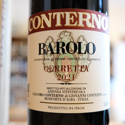 Barolo "Cerretta" 2021 Magnum