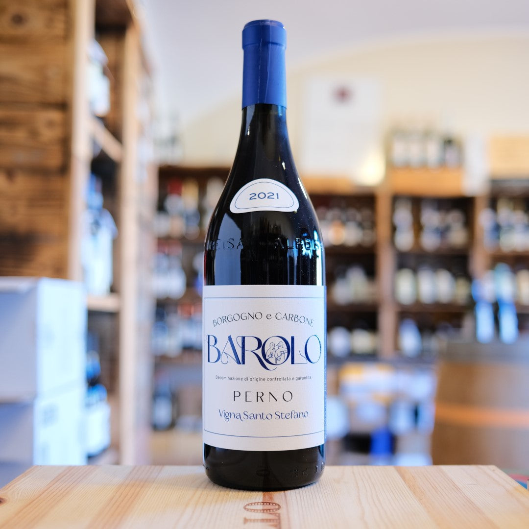 Barolo Perno Vigna Santo Stefano 2021 Borgogno e Carbone vino bottiglia Langhe