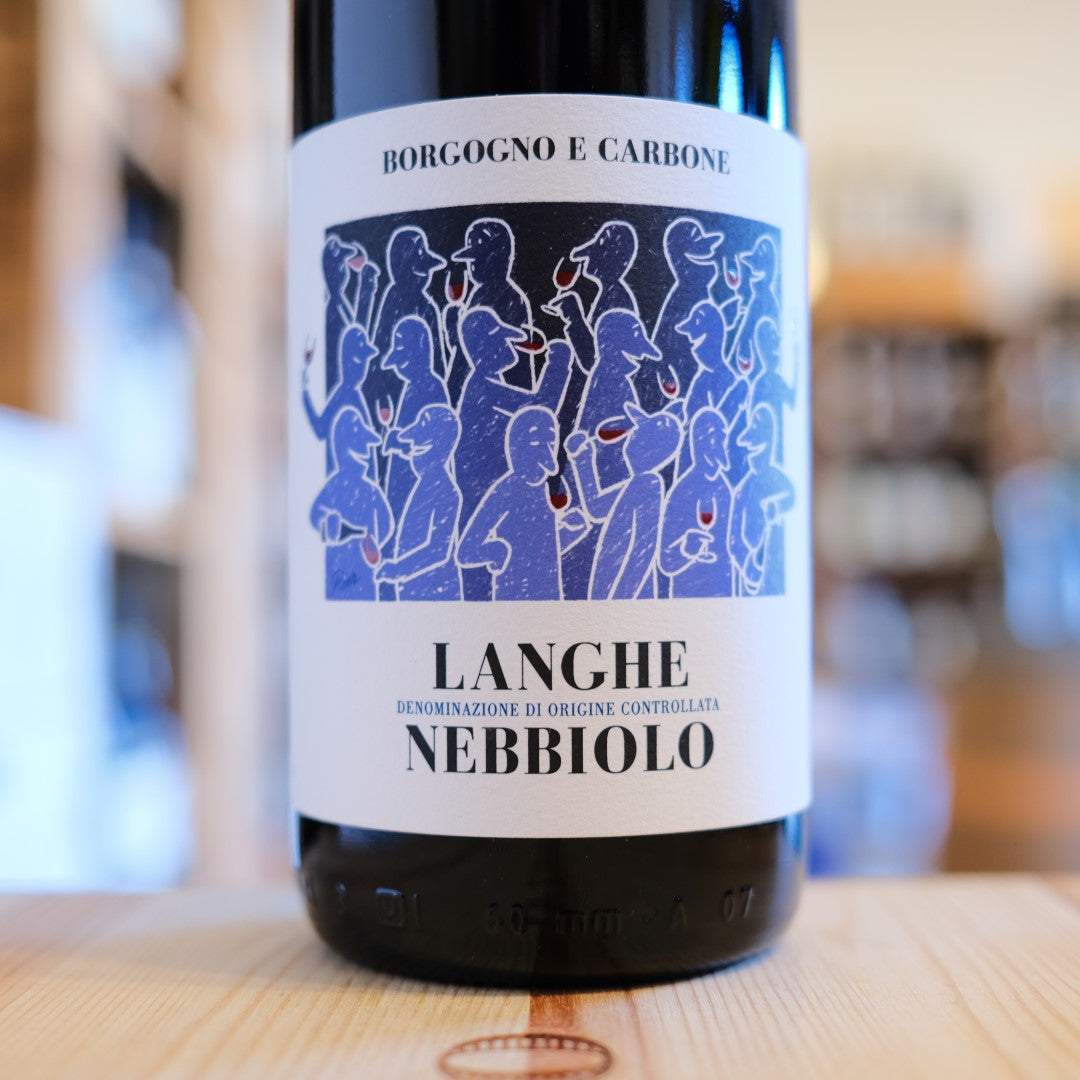 Langhe Nebbiolo Olmo 2023 Borgogno e Carbone etichetta bottiglia