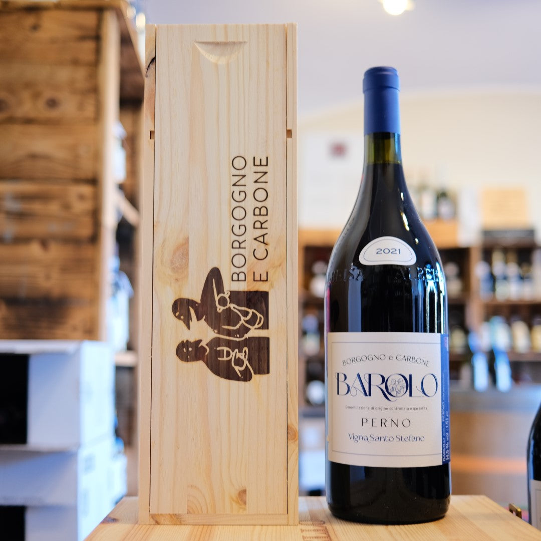 Barolo Perno Vigna Santo Stefano 2021 Borgogno e Carbone Magnum 1.5L vino bottiglia
