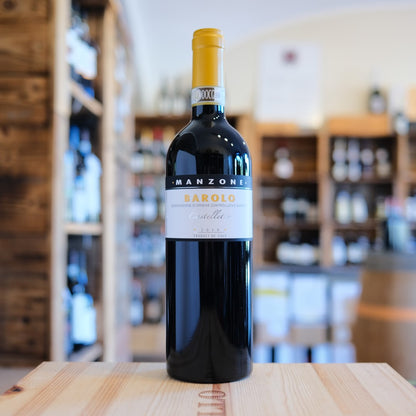 Barolo Castelletto 2019 Giovanni Manzone bottiglia | Barolo DOCG Monforte d’Alba Nebbiolo wine bottle Italy