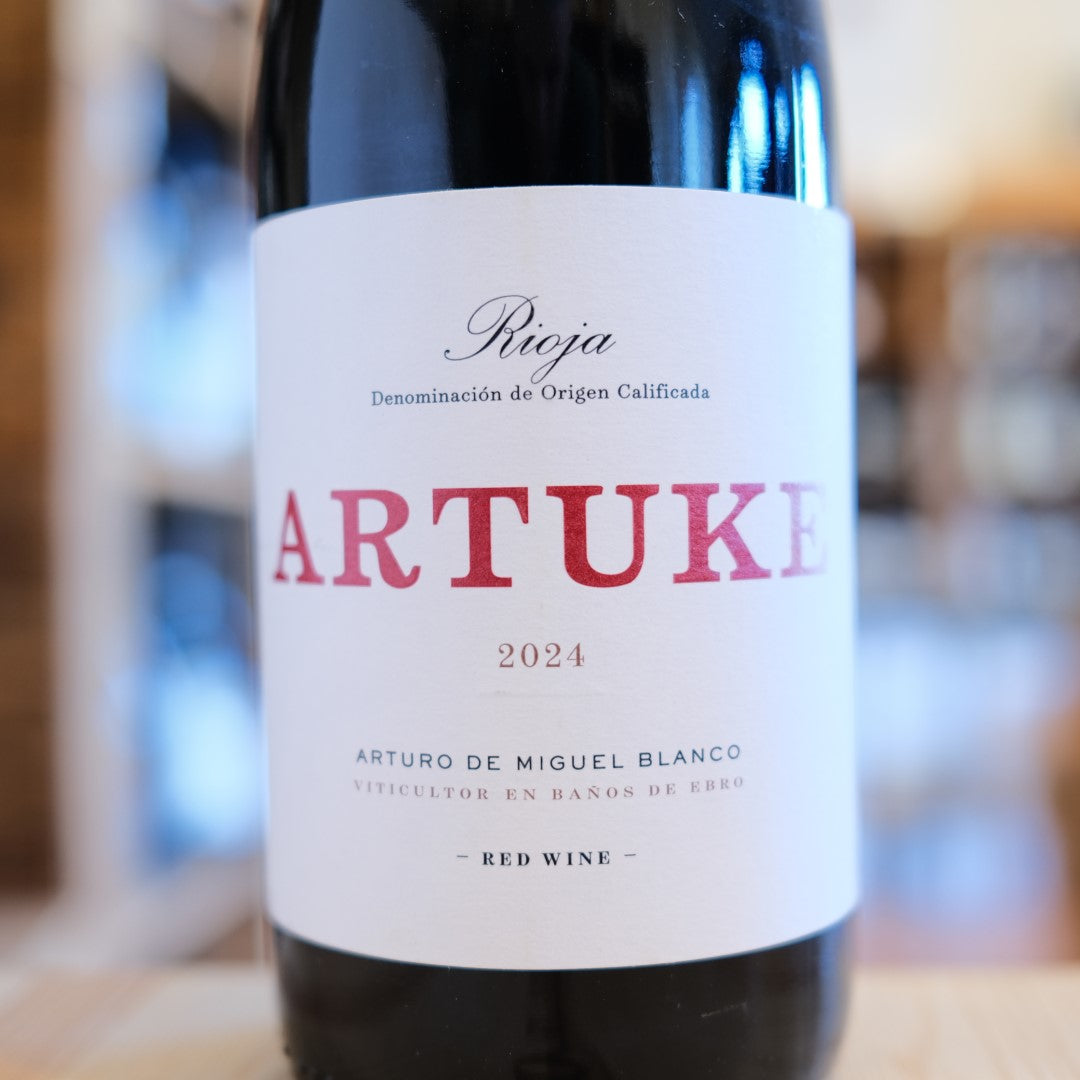 Rioja Tinto Artuke 2024 Artuke etichetta | Rioja DOCa Tempranillo wine label Spain