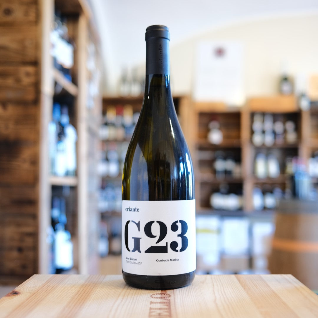 Grillo G23 2023 Criante bottiglia | Grillo Terre Siciliane IGT wine bottle Sicily