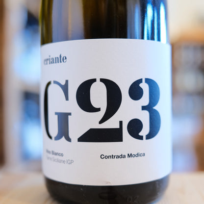 Grillo G23 2023 Criante etichetta | Grillo Terre Siciliane IGT wine label Sicily