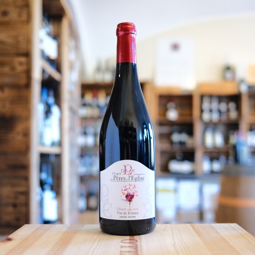 VdF L’Esprit Rouge 2022 Domaine des Pères de l’Eglise bottiglia | Vin de France rouge wine bottle Rhône Valley