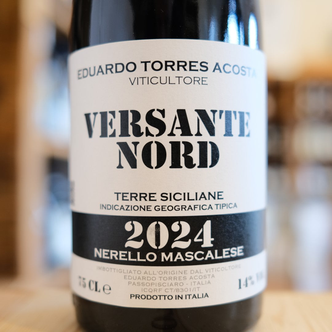 Versante Nord Rosso 2024 Eduardo Torres Acosta etichetta | Etna Rosso label Sicily