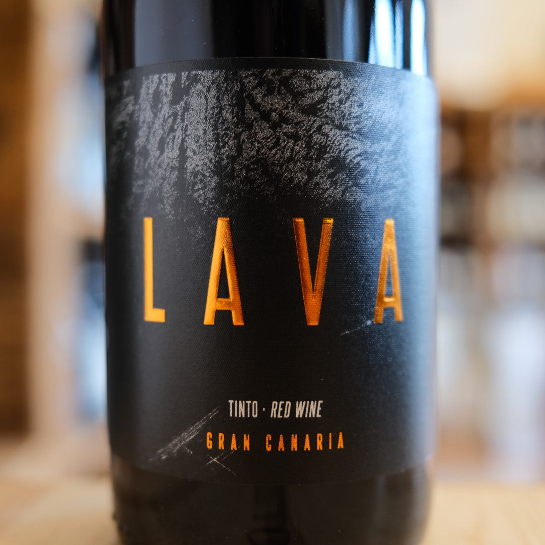 Lava Tinto 2023 Bodega Lava etichetta | Canary Islands wine label volcanic soil