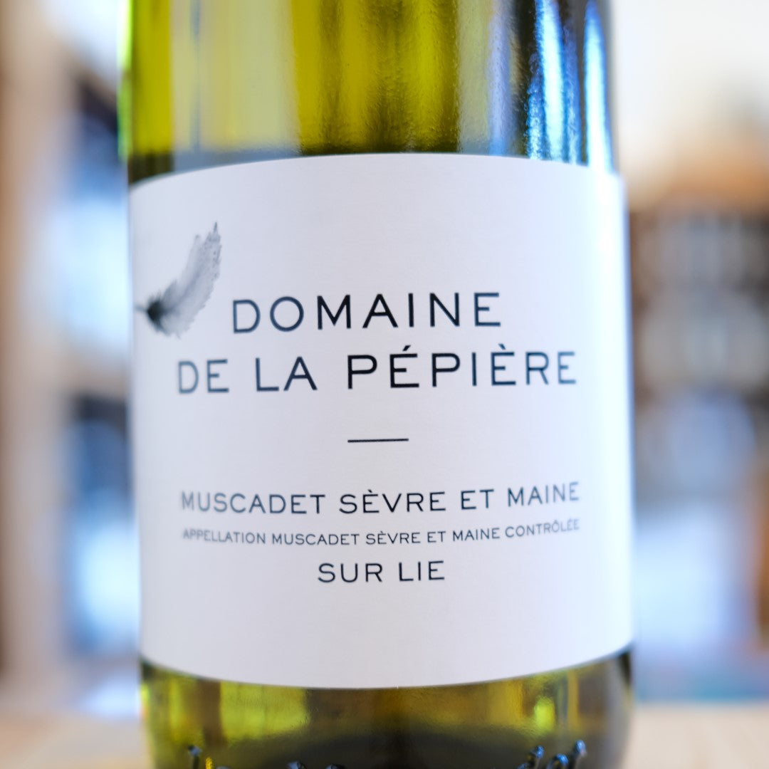 Etichetta Muscadet Sèvre et Maine sur lie 2023 Domaine de la Pépière Melon de Bourgogne wine label