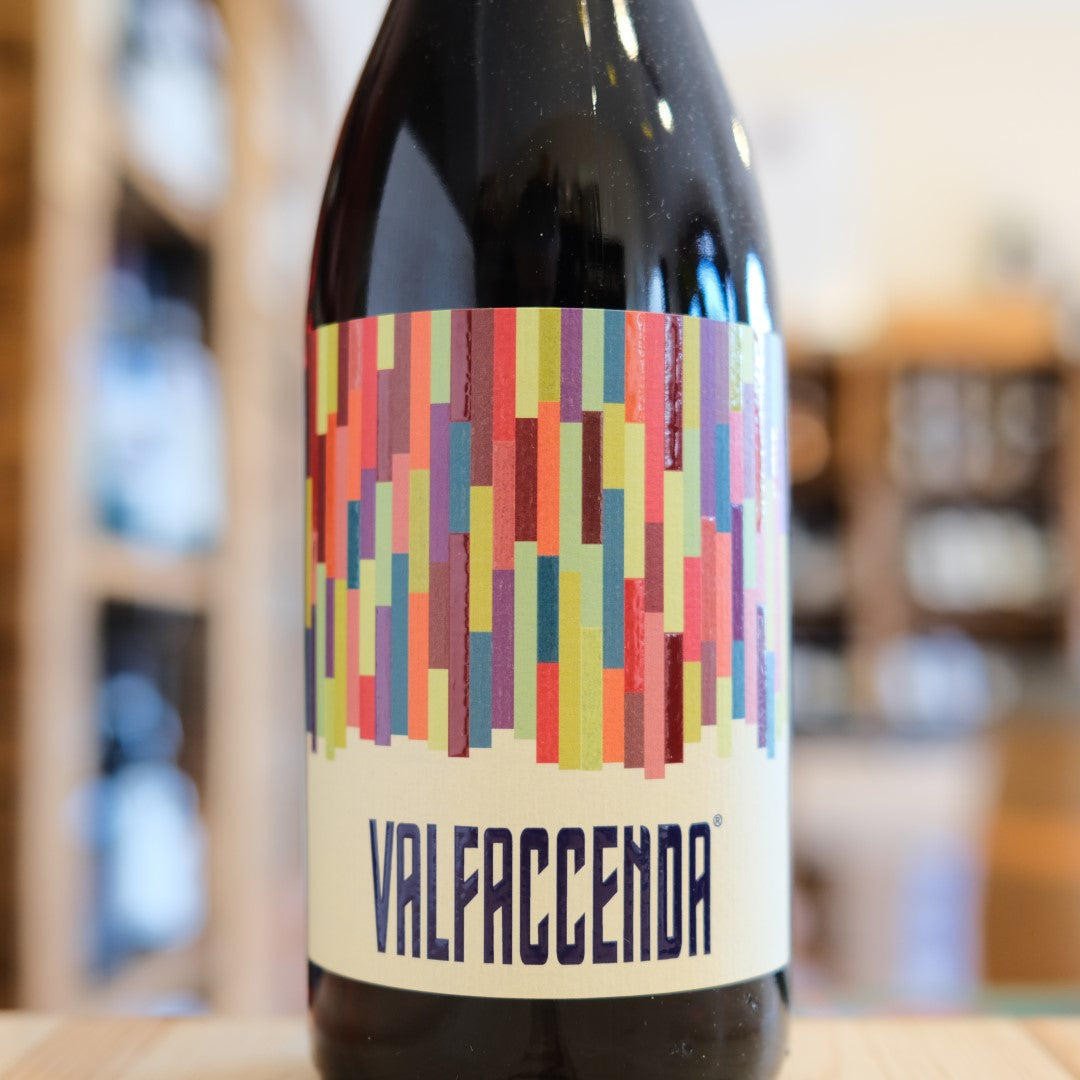 Etichetta Valfaccenda Rosso 2023 Valfaccenda Roero Piemonte wine label