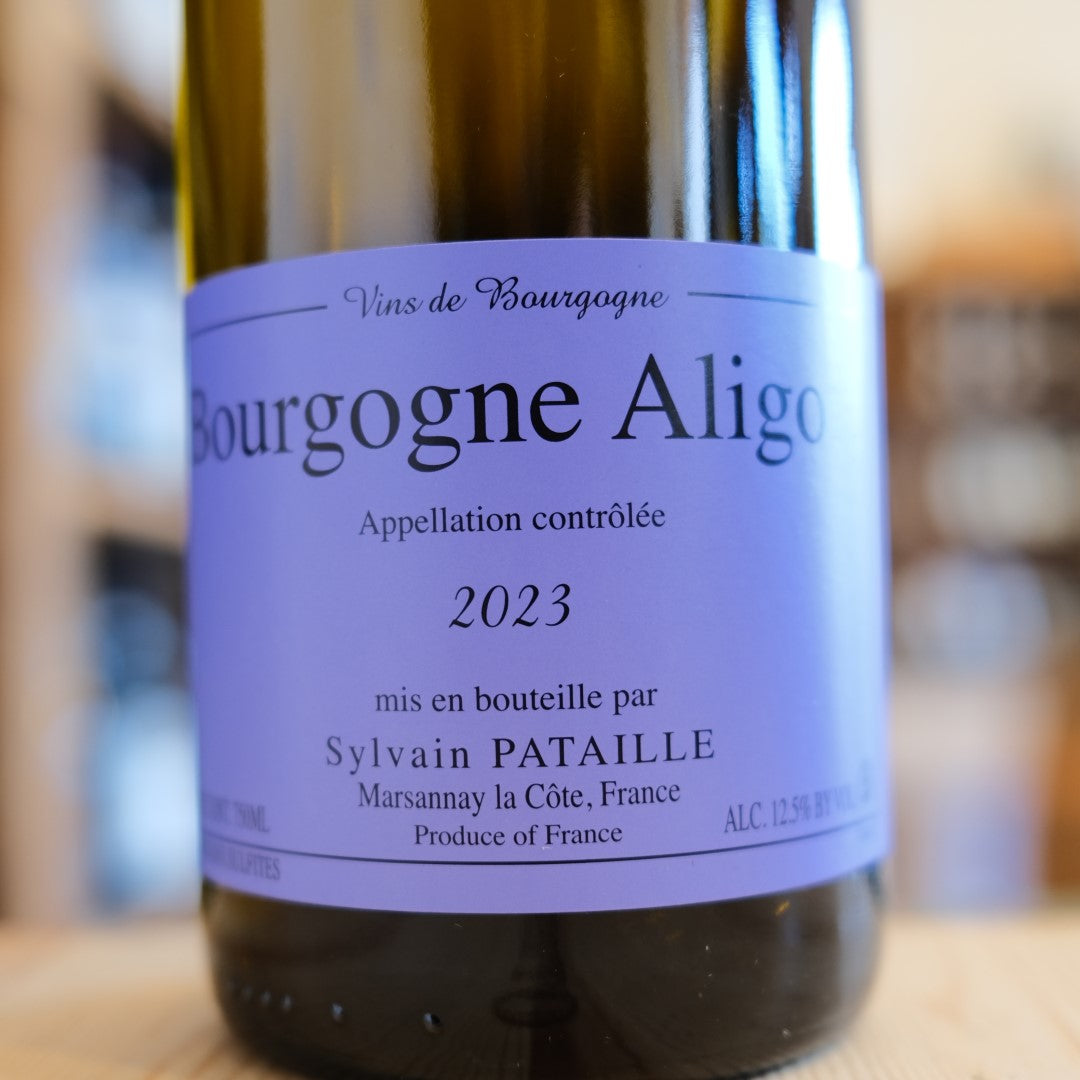 Etichetta Bourgogne Aligoté 2023 Sylvain Pataille Aligoté Doré Burgundy wine label