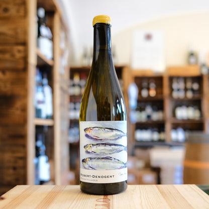 Bottiglia Mâcon-Villages Les Sardines 2024 Robert-Denogent Bourgogne Chardonnay white wine bottle