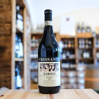 Bottiglia Barolo Galina 2021 Crissante Alessandria La Morra Piemonte red wine bottle