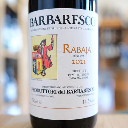 Barbaresco Riserva "Rabaja" 2021