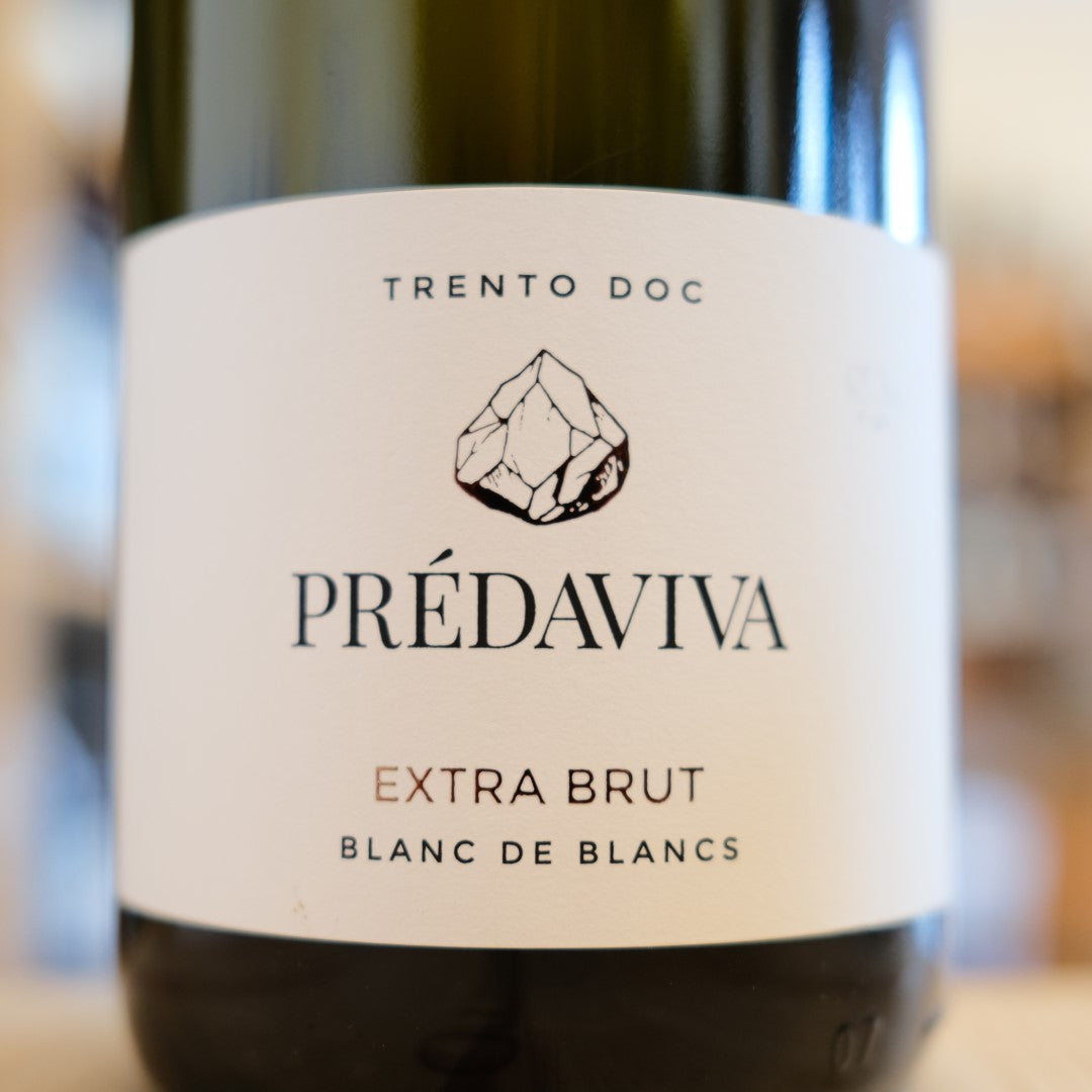 Etichetta Trento DOC Blanc de Blancs Extra Brut Prédaviva Chardonnay Trentino