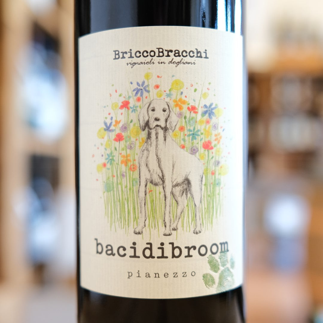 Etichetta Dogliani Pianezzo BacidiBroom 2023 BriccoBracchi Dolcetto Piemonte