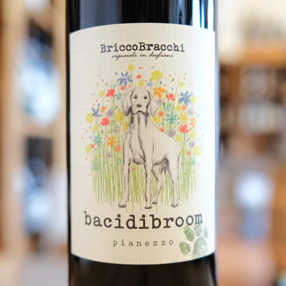 Etichetta Dogliani Pianezzo BacidiBroom 2023 BriccoBracchi Dolcetto Piemonte