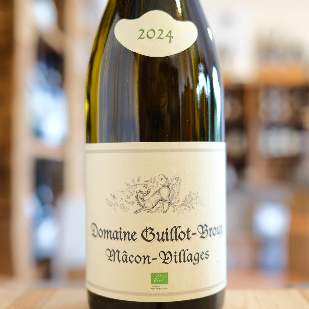 Etichetta Mâcon-Villages 2024 Maison Guillot-Broux Burgundy Chardonnay