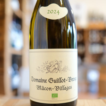 Etichetta Mâcon-Villages 2024 Maison Guillot-Broux Burgundy Chardonnay