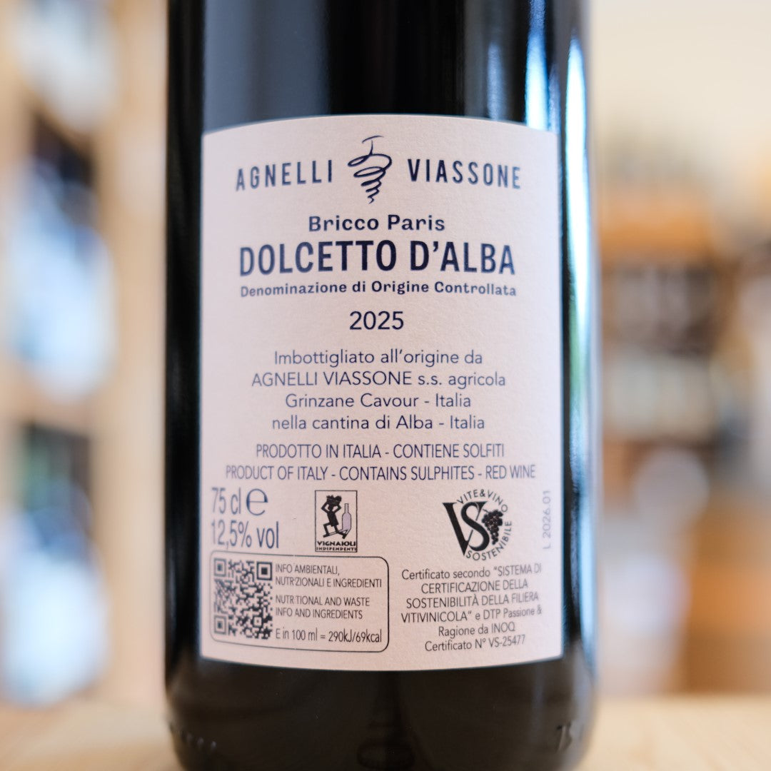 Retroetichetta Dolcetto d&