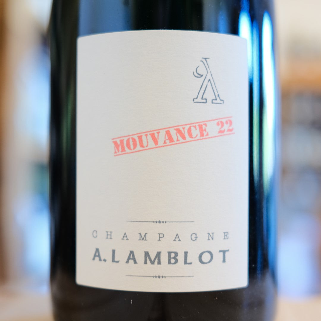 Etichetta Champagne Mouvance 22 Alexandre Lamblot Brut Nature