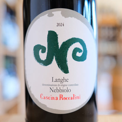 Etichetta Langhe Nebbiolo 2024 Cascina Roccalini Barbaresco