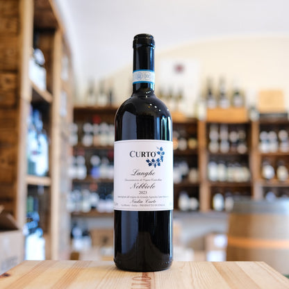 Bottiglia Langhe Nebbiolo 2023 Nadia Curto Arborina La Morra Piemonte