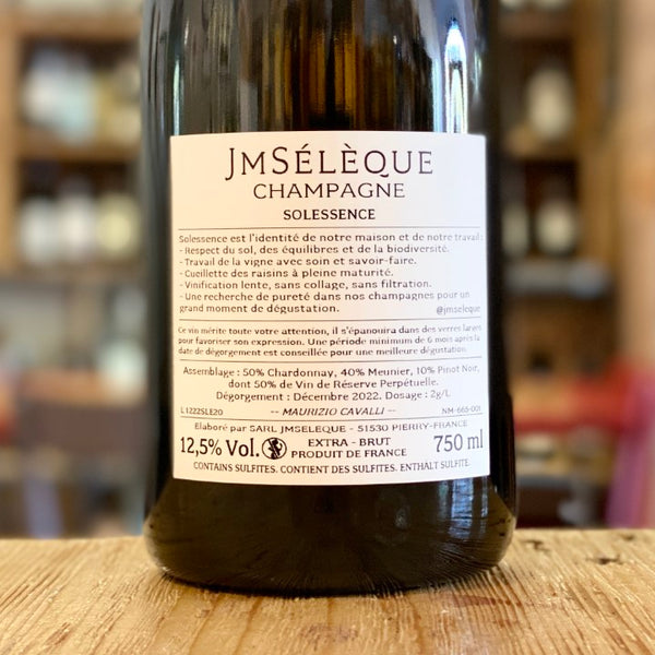 Champagne Extra Brut "Solessence"