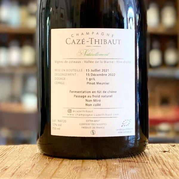 Champagne "Naturellement" Brut Nature