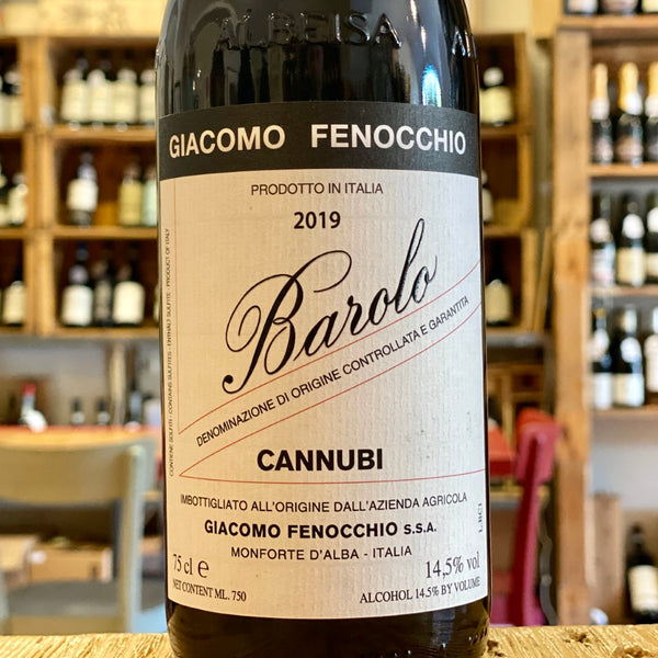 Barolo "Cannubi" 2019