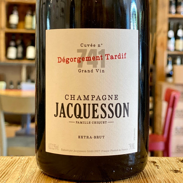 Champagne Jacquesson Cuvée 741 Dégorgement Tardif