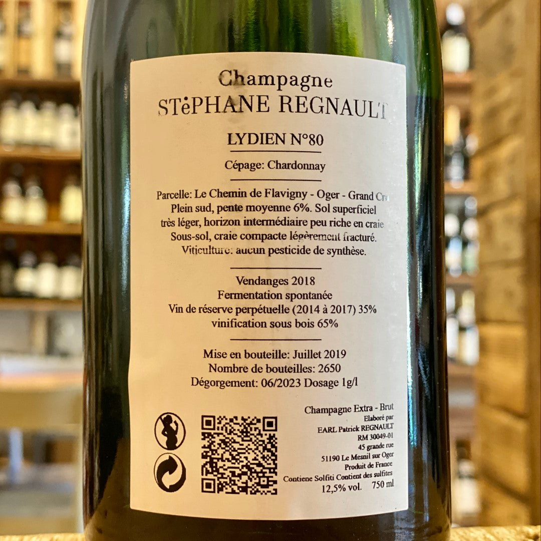 Champagne Extra Brut "Lydien 80" Grand Cru