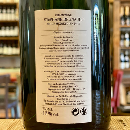 Champagne Extra Brut "Mixolydien 45" Grand Cru