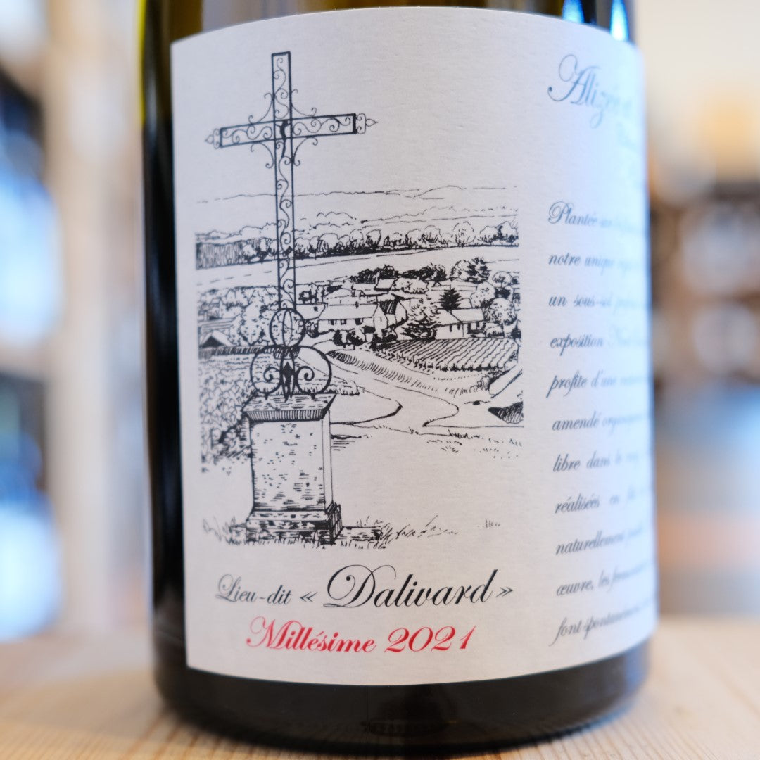 Etichetta Champagne Dalivard 2021 Alizée et Thibault Tassin